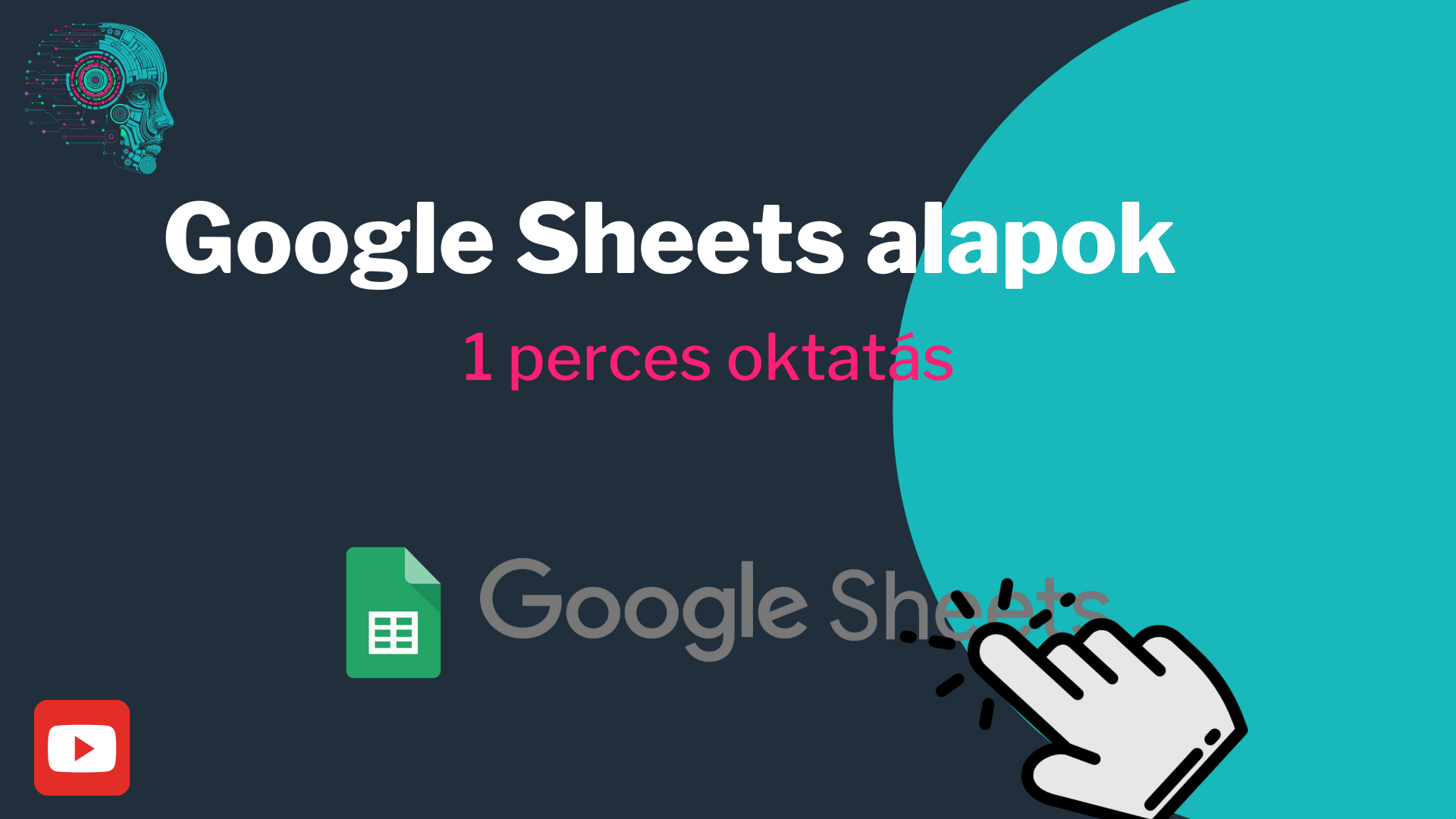 Google Sheets alapok